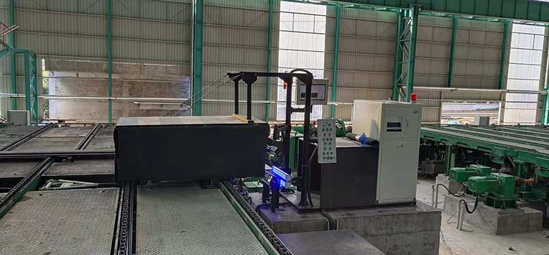 High precision intelligent counting and steel separation system